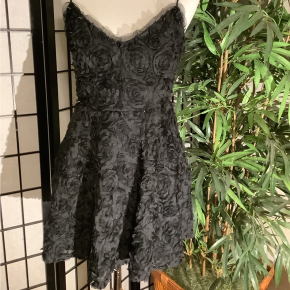 Kimchi Blue Dresses & Skirts - Roses and Spikes, 3D floral mini dress